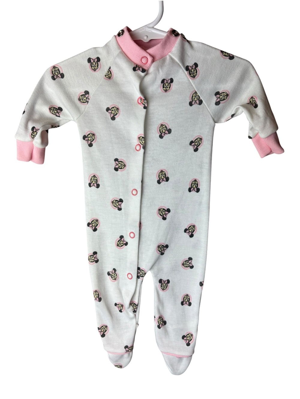 Vintage Playskool Baby Footie Minnie Mouse